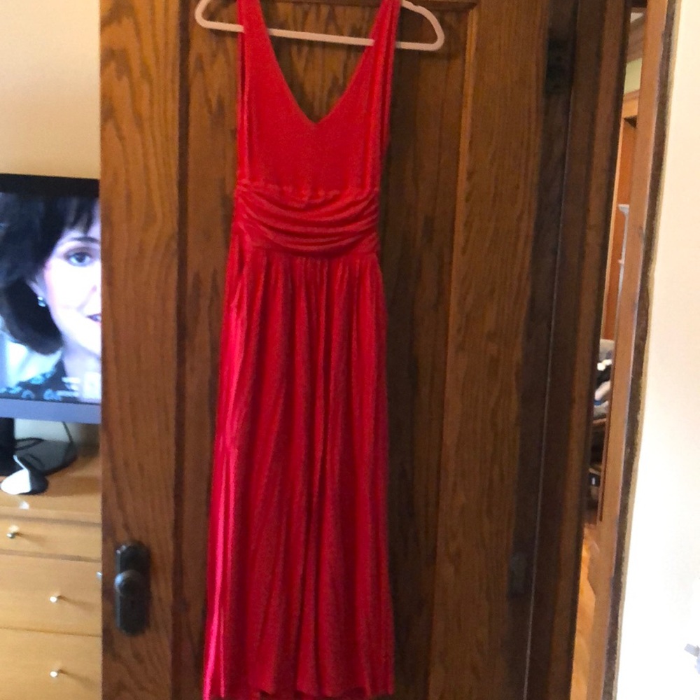 Anthro maxi dress